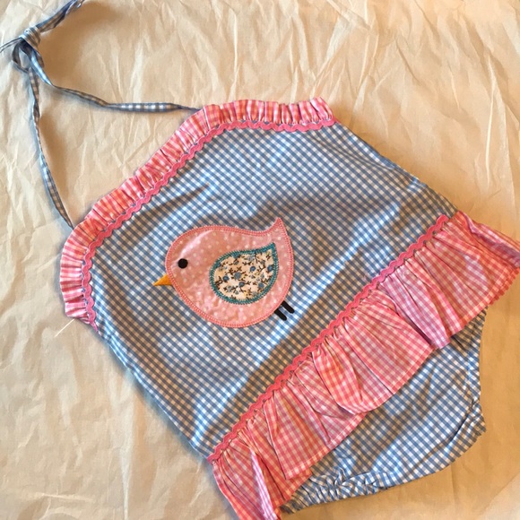 Sold! NEW Smocked swimsuit /sunsuit LIL’ CACTUS 18/24 💖sold! - Picture 1 of 3